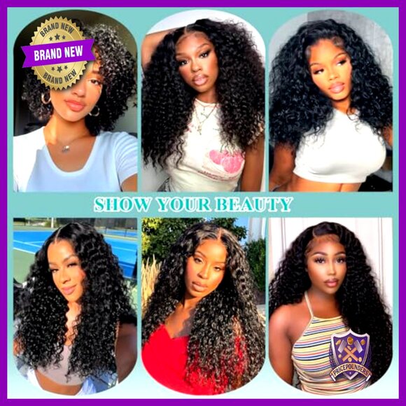 Brazilian Virgin Human Hair Extensions 14 16 Inch Kinky Curly Bundles main image 6